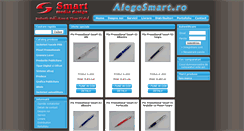 Desktop Screenshot of alegesmart.ro